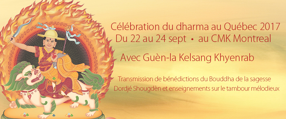 Célébration du dharma au Québec