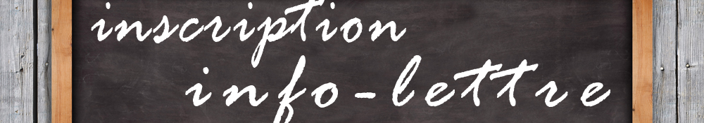 inscription info-lettre